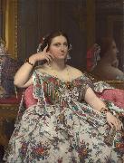 Jean Auguste Dominique Ingres Madame Moitessier Seated (mk09) Spain oil painting artist